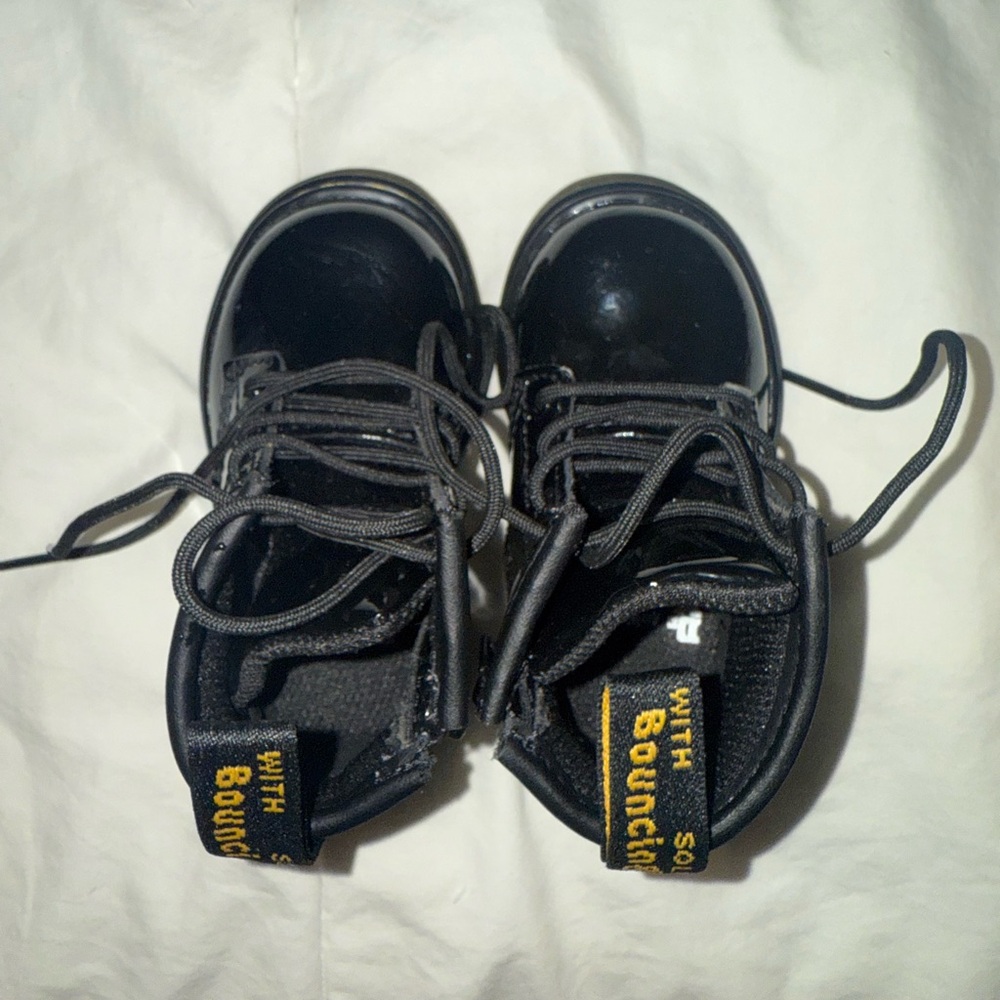 Dr. Martens Kids Black Boots